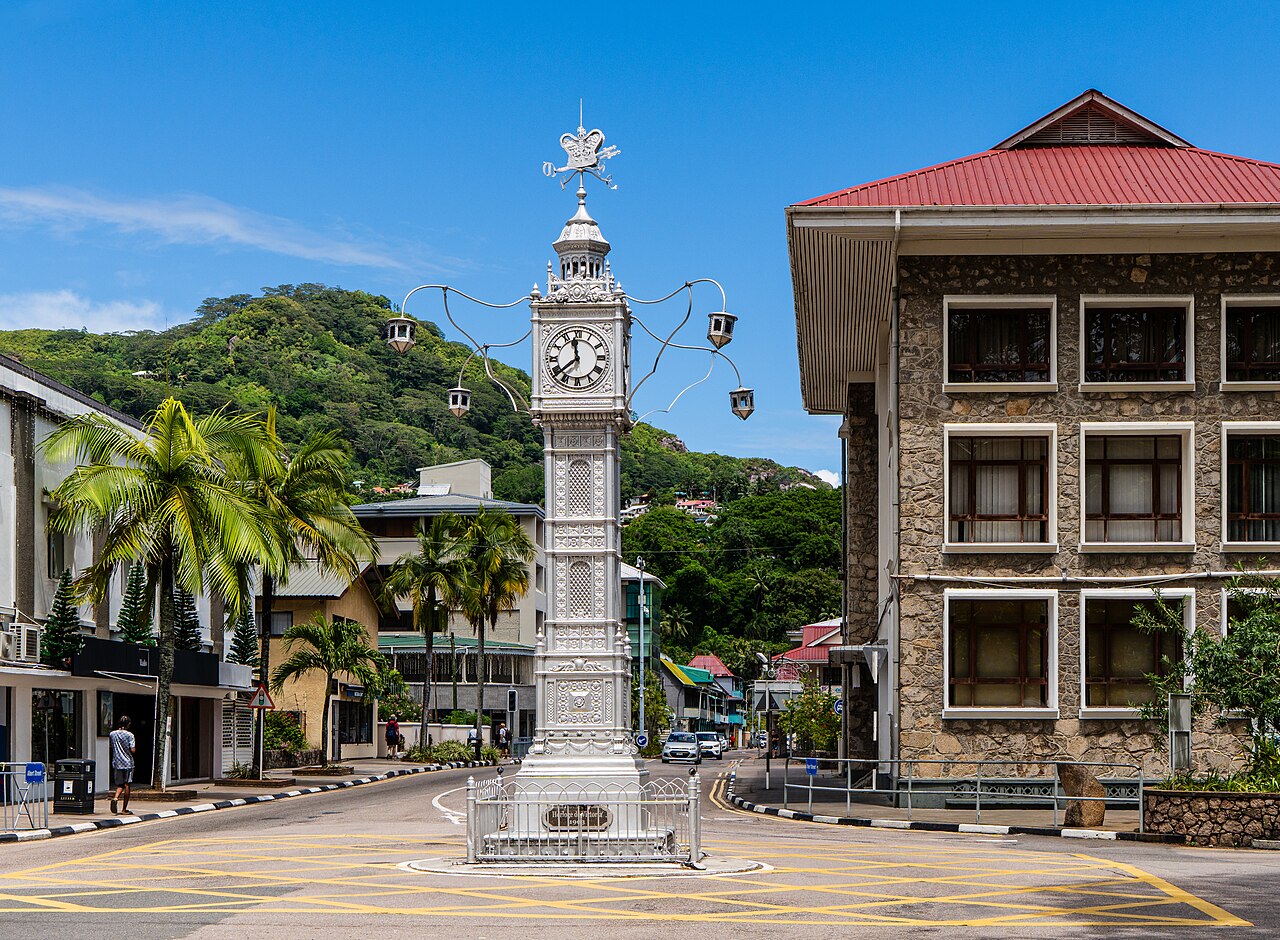 Victoria, ancienne capitale coloniale française des Seychelles