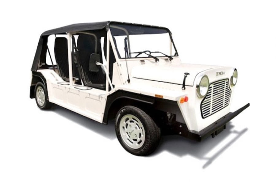 Mini Moke Cabriolet à louer aux Seychelles