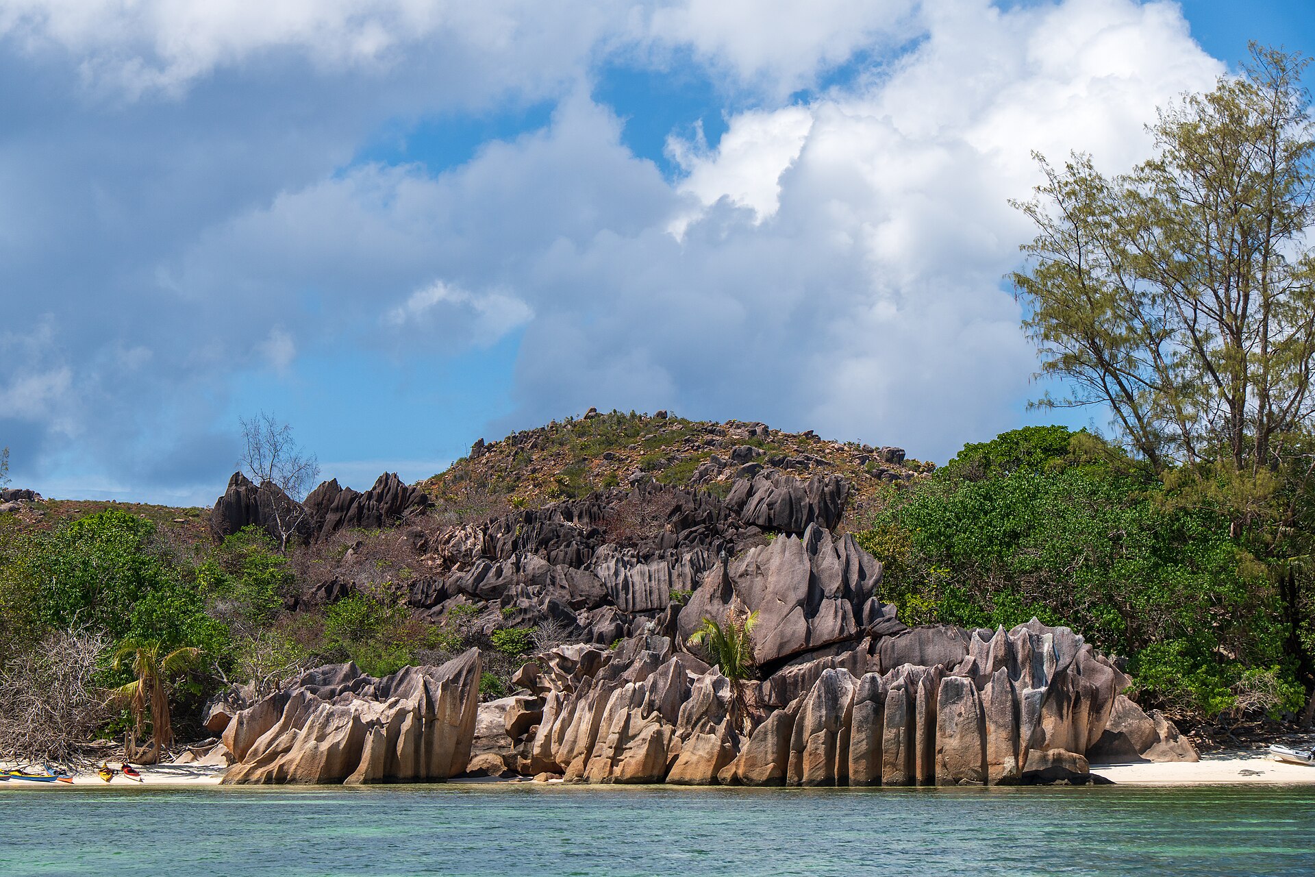 Sortie en mer vers Curieuse et le parc marin de Sainte-Anne, Seychelles