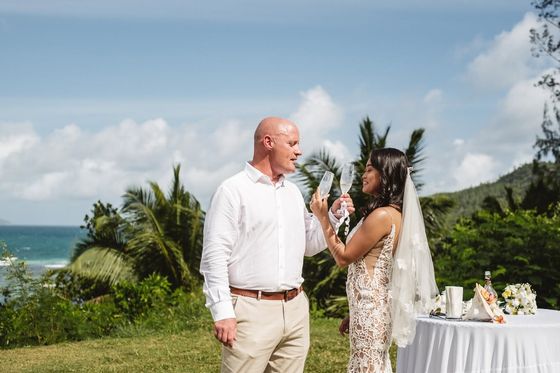 Mariage aux Seychelles