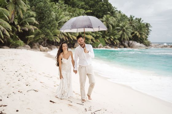 Mariage aux Seychelles